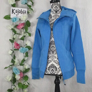 LULULEMON Aqua Hooded Jacket Size 4